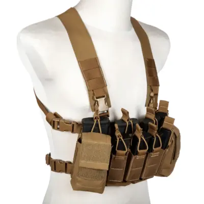 asgbox.pl - Taktyczny Chest Rig typu D3CRX - Coyote Brown