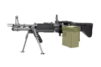 asgbox.pl - Karabin maszynowy ASG A&K H.M.G. MK43 (OUTLET)