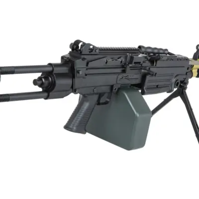 asgbox.pl - Karabin maszynowy ASG A&K Cybergun M249 PARA Czarny