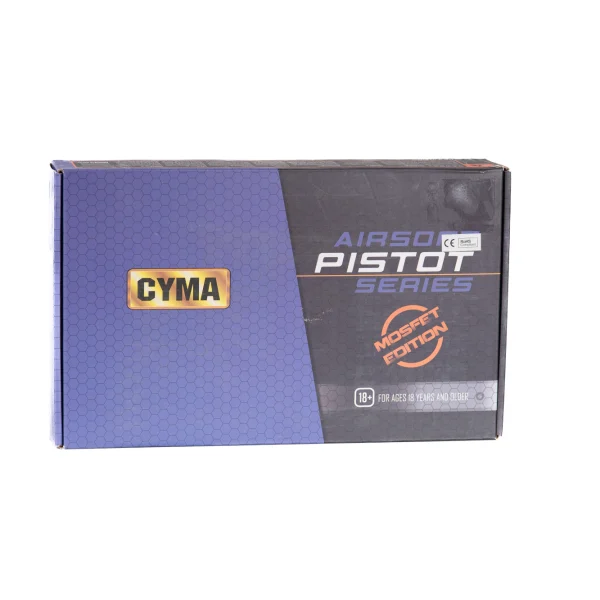 asgbox.pl - Replika pistoletu elektrycznego CM127S MOSFET Edition - czarna (OUTLET)