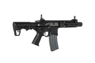 Replika karabinka SBR8 Seekins Precision 7" z tłumikiem - Czarny - obrazek 2