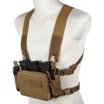 asgbox.pl - Taktyczny Chest Rig typu D3CRM - Coyote Brown