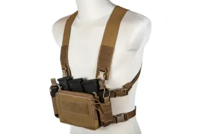 asgbox.pl - Taktyczny Chest Rig typu D3CRM - Coyote Brown