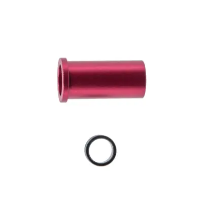 asgbox.pl - Zaślepka prowadnicy zamka LA Capa Customs do replik TM Hi-Capa 4.3 (z pierścieniem Delrin) Czerwona