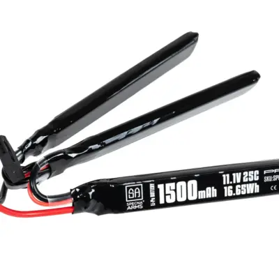 Alternative view of Akumulator Li-Po Specna Arms x Gens Ace 1500 mAh 25C 3-modułowy 11.1V Tamiya mini G-Tech