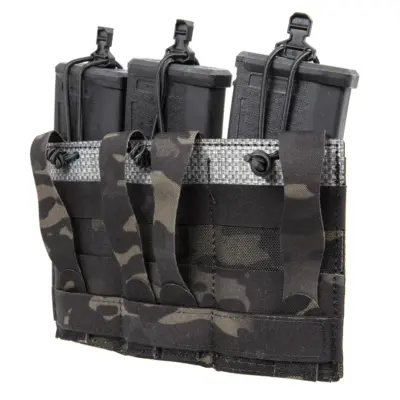 asgbox.pl - Potrójna ładownica Wosport  na magazynki karabinowe MC Black