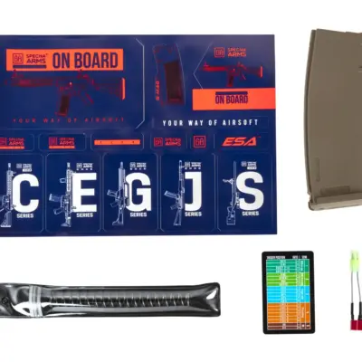 asgbox.pl - Karabinek ASG Specna Arms SA-F08 FLEX™ HAL ETU™ Half-Tan