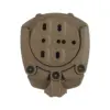 Uniwersalny adapter kabury taktycznej 360 stopni Wosport GB-ACC-20 Tan OD-G-WSP-29-044639-00 asgbox.pl asgbox.pl - Uniwersalny adapter kabury taktycznej 360 stopni Wosport GB-ACC-20 Tan