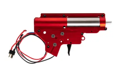 asgbox.pl - Kompletny Gearbox V2 Retro Arms z układem Leviathan V2 Optical Jefftron Red Edition