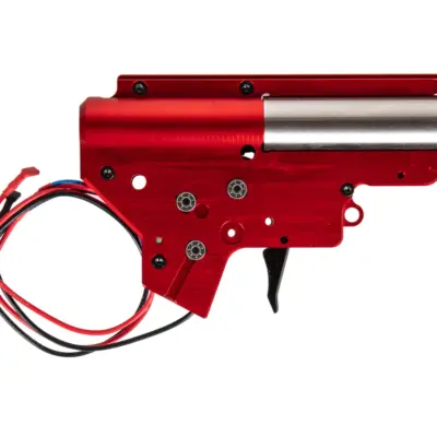 asgbox.pl - Kompletny Gearbox V2 Retro Arms z układem Leviathan V2 Optical Jefftron Red Edition