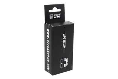 asgbox.pl - Akumulator Li-Po Specna Arms x Gens Ace 250 mAh 35C 7.4V JST G-Tech
