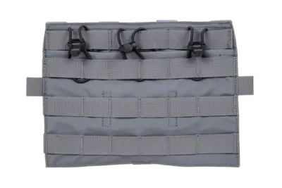asgbox.pl - Panel Ładownica Ape Force Gear na 3 magazynki M4/M16 Flat Wolf Grey