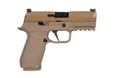 asgbox.pl - Replika pistoletu gazowego WE F18 Compact Green Gas TAN