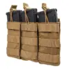 asgbox.pl - Potrójna ładownica typu Open na magazynki  M4/M16 Specna Arms Tan