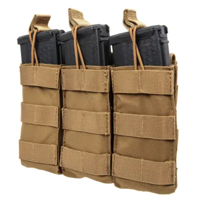 asgbox.pl - Potrójna ładownica typu Open na magazynki  M4/M16 Specna Arms Tan