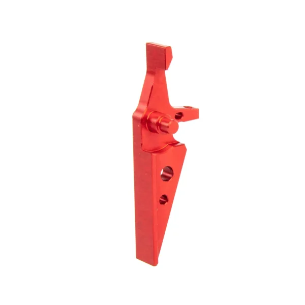 asgbox.pl - Aluminiowy spust CNC Jefftron Flat Trigger Czerwony