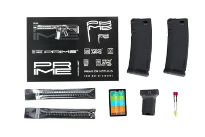 Karabinek ASG Specna Arms RRA SA-P12 PRIME™ HAL™ ETU Light Ops Stock Wersja High Torque Czarny - obrazek 2