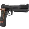 asgbox.pl - Pistolet ASG WE GP331 BIOHAZARD - Mod. B. Burton Brown Grip (Single only)