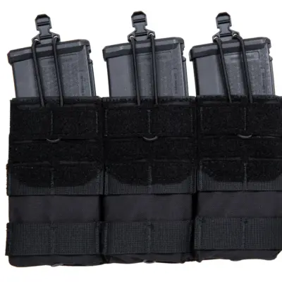 asgbox.pl - Potrójna uniwersalna ładownica na magazynki Primal Gear Czarny