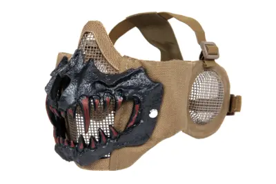 asgbox.pl - Maska Stalker EVO PLUS Fangs Ear Protection Tan