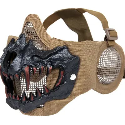 asgbox.pl - Maska Stalker EVO PLUS Fangs Ear Protection Tan