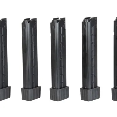 asgbox.pl - Zestaw 5 magazynków mid-cap 110 kulek do replik APC9