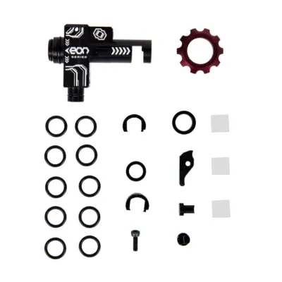 asgbox.pl - Komora hop-up Gate EON - Tytanowa/Czerwona