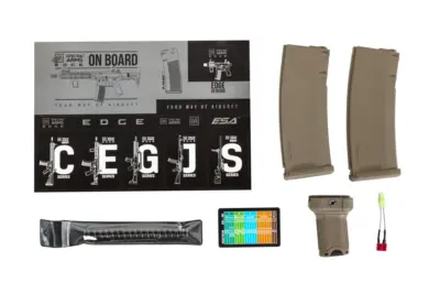 asgbox.pl - Karabinek ASG Specna Arms RRA SA-E04 EDGE™ HAL ETU™ Half-Tan