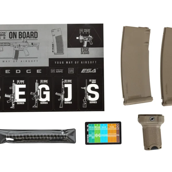 asgbox.pl - Karabinek ASG Specna Arms RRA SA-E04 EDGE™ HAL ETU™ Half-Tan