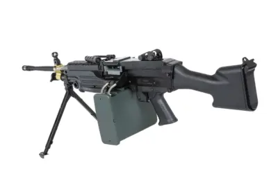 asgbox.pl - Karabin maszynowy ASG A&K Cybergun M249 MK2 Czarny