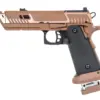 Pistolet ASG SRC Sahara Viper DUAL POWER z walizką transportową i magazynkiem CO2 Flat Dark Earth OD-G-SRC-02-042570-00 asgbox.pl
