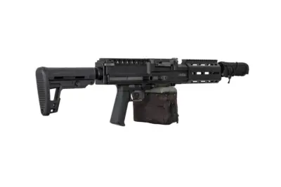 Replika lekkiego karabinu maszynowego AQUILA VII LMG - czarna - obrazek 3
