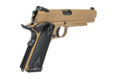 Replika pistoletu Double Bell M1911 302 Tan - obrazek 2
