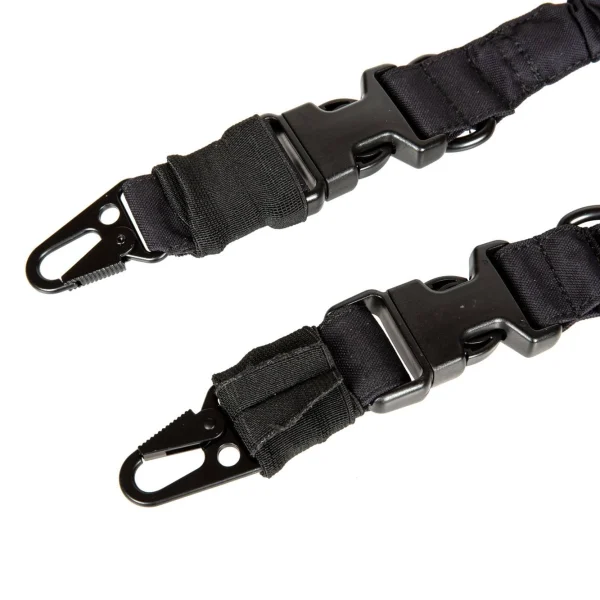 asgbox.pl - 2-pkt pas nośny Bungee Acodon - Czarny