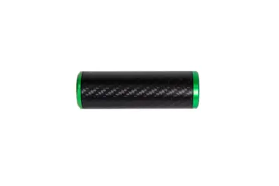 Karbonowy tłumik dźwięku 30x100mm - Zielony - obrazek 3