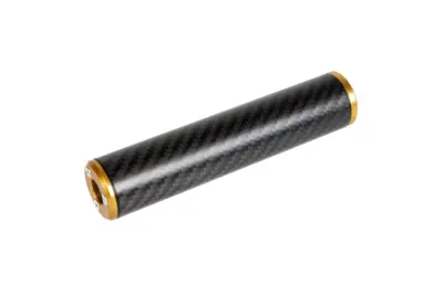 Karbonowy tłumik dźwięku 30x150mm - Złoty - obrazek 2