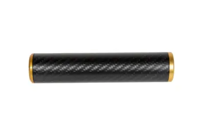 Karbonowy tłumik dźwięku 30x150mm - Złoty - obrazek 3