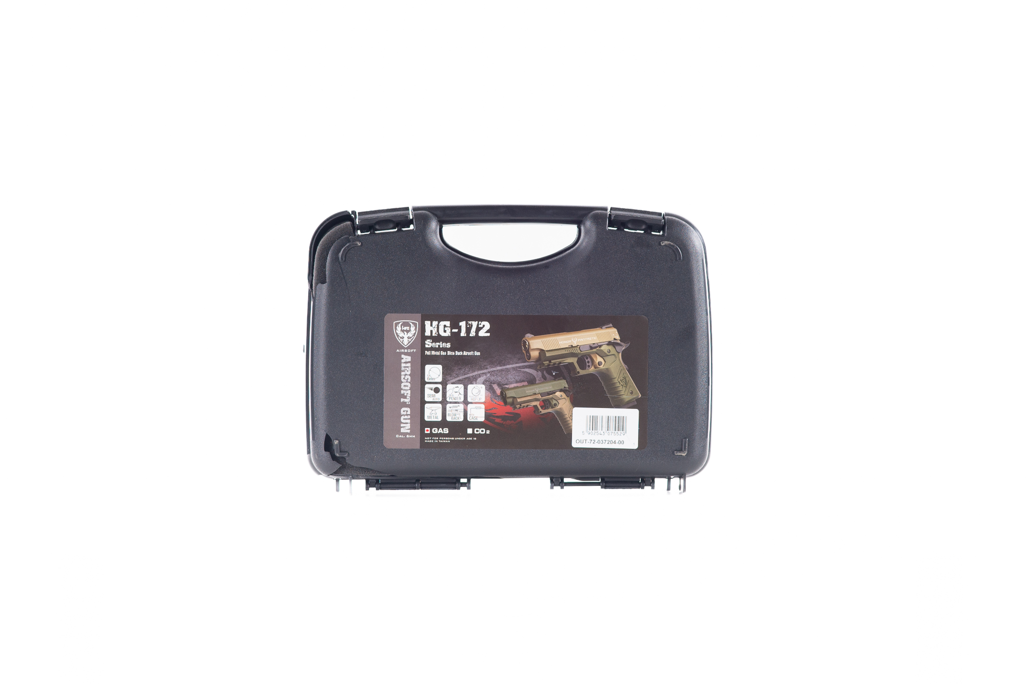 Replika pistoletu HG-172 - tan / oliwkowa (OUTLET) OUT-72-037204-00 asgbox.pl Replika pistoletu HG-172 - tan / oliwkowa (OUTLET) - obrazek 4