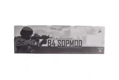 Replika karabinka B4 SOPMOD High Cycle - czarna (OUTLET) - obrazek 2