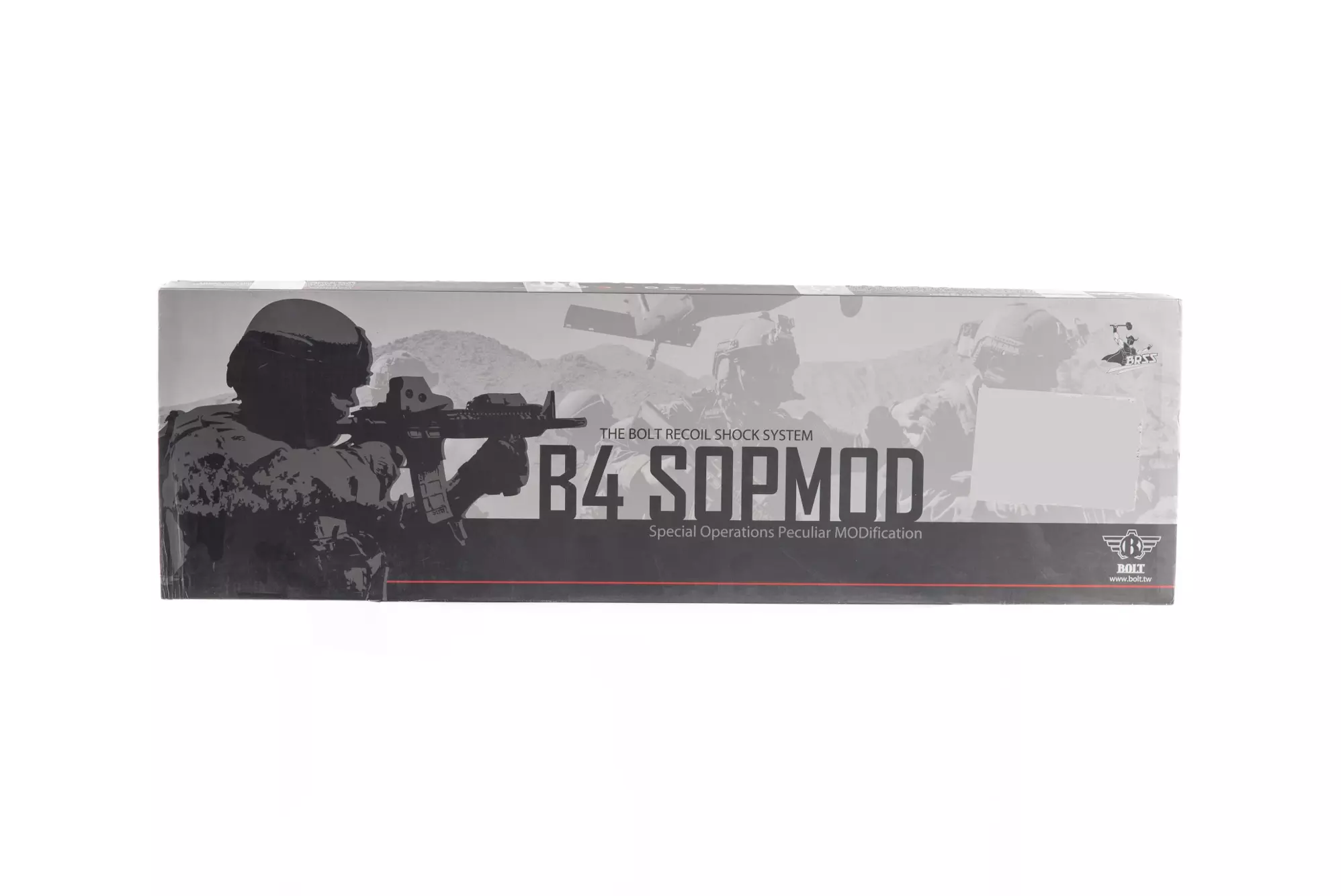 Replika karabinka B4 SOPMOD High Cycle - czarna (OUTLET) OUT-72-037163-00 asgbox.pl Replika karabinka B4 SOPMOD High Cycle - czarna (OUTLET) - obrazek 3