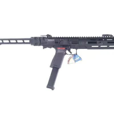 asgbox.pl - Replika pistoletu maszynowego SMC-9 - czarna (OUTLET)