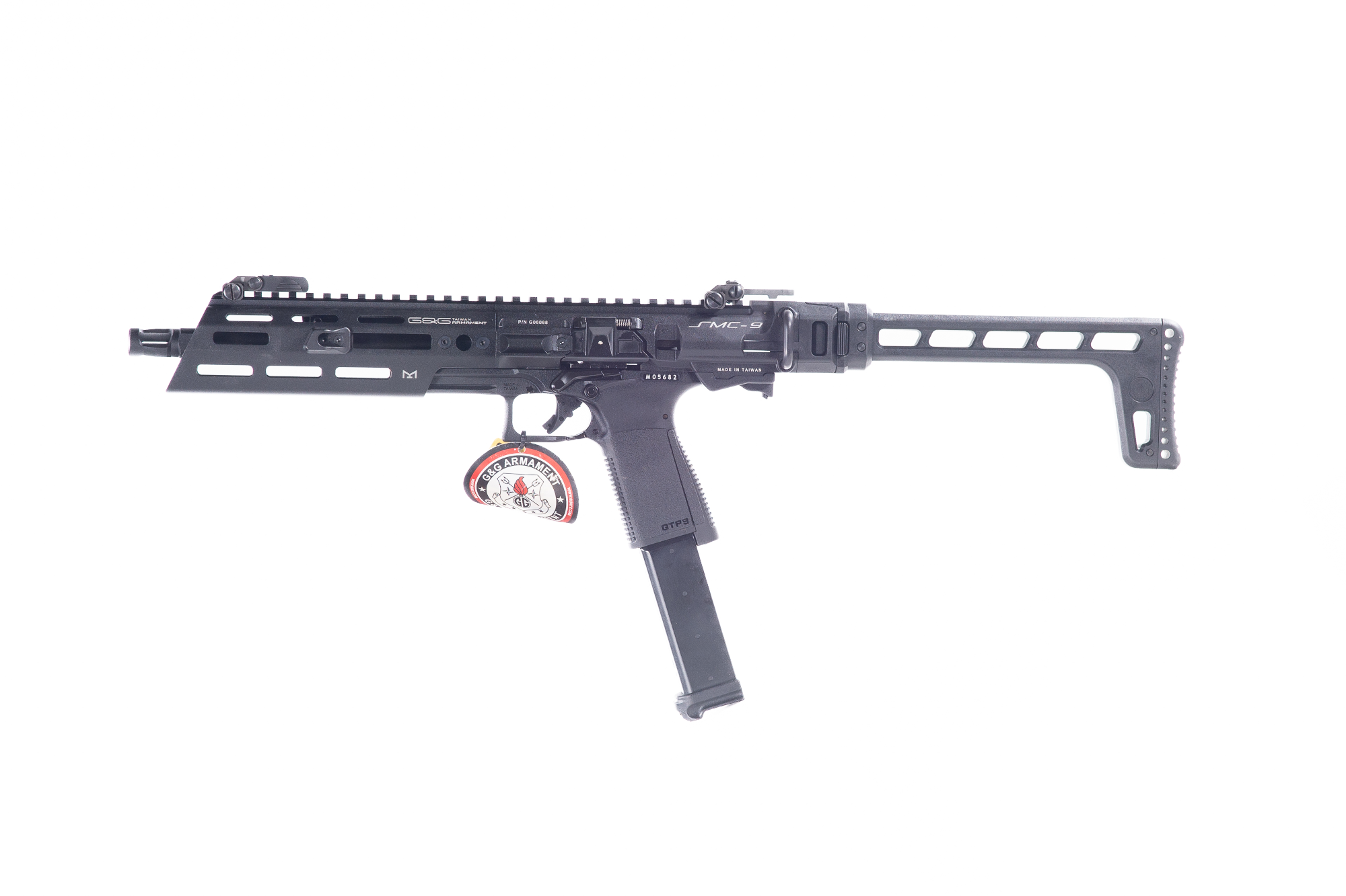 Replika pistoletu maszynowego SMC-9 - czarna (OUTLET) OUT-72-037208-00 asgbox.pl Replika pistoletu maszynowego SMC-9 - czarna (OUTLET) - obrazek 3