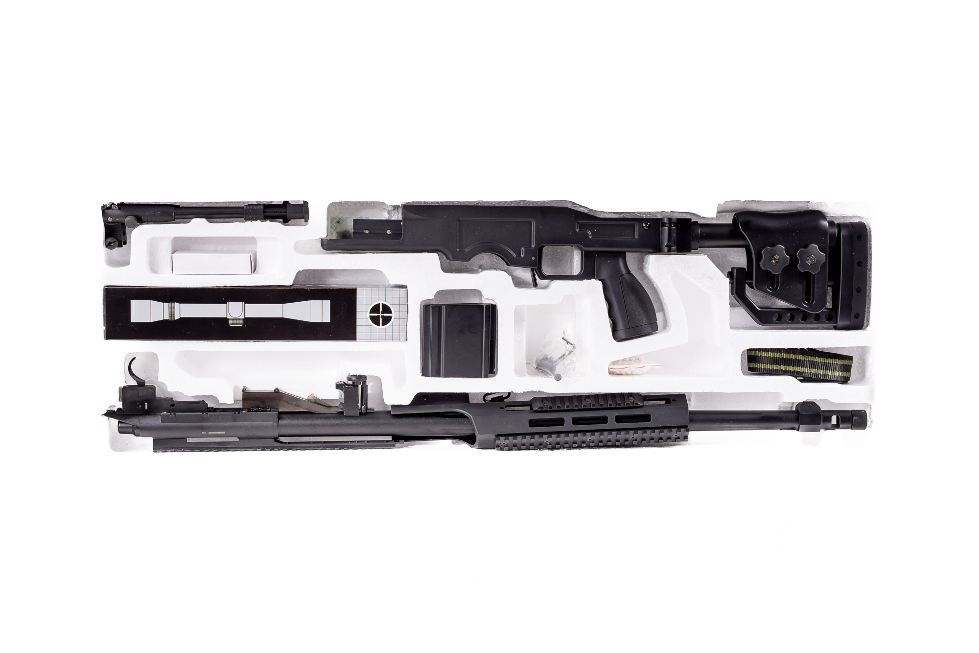 Replika karabinu snajperskiego MB4411D UPV - z lunetą i dwójnogiem (OUTLET) OUT-72-037305-00 asgbox.pl asgbox.pl - Replika karabinu snajperskiego MB4411D UPV - z lunetą i dwójnogiem (OUTLET)