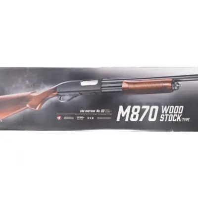Replika strzelby M870 Wood Stock Type (OUTLET) OUT-72-037815-00 asgbox.pl Replika strzelby M870 Wood Stock Type (OUTLET) OUT-72-037815-00 asgbox.pl