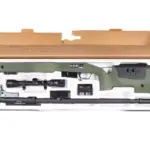 asgbox.pl - Replika karabinu wyborowego SA-S03 CORE™ High Velocity z lunetą i dwójnogiem - oliwkowa(OUTLET)