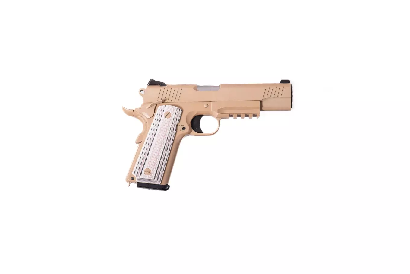 Replika pistoletu 1911 M45A1 - tan (OUTLET) OUT-72-037980-00 asgbox.pl asgbox.pl - Replika pistoletu 1911 M45A1 - tan (OUTLET)