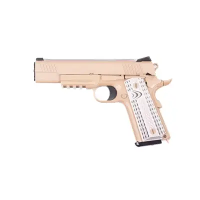 Replika pistoletu 1911 M45A1 - tan (OUTLET) OUT-72-037980-00 asgbox.pl Replika pistoletu 1911 M45A1 - tan (OUTLET) OUT-72-037980-00 asgbox.pl