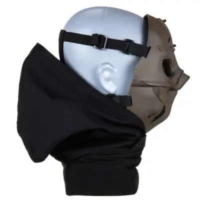 Alternative view of Maska Wosport Tactical Mask Set Tan