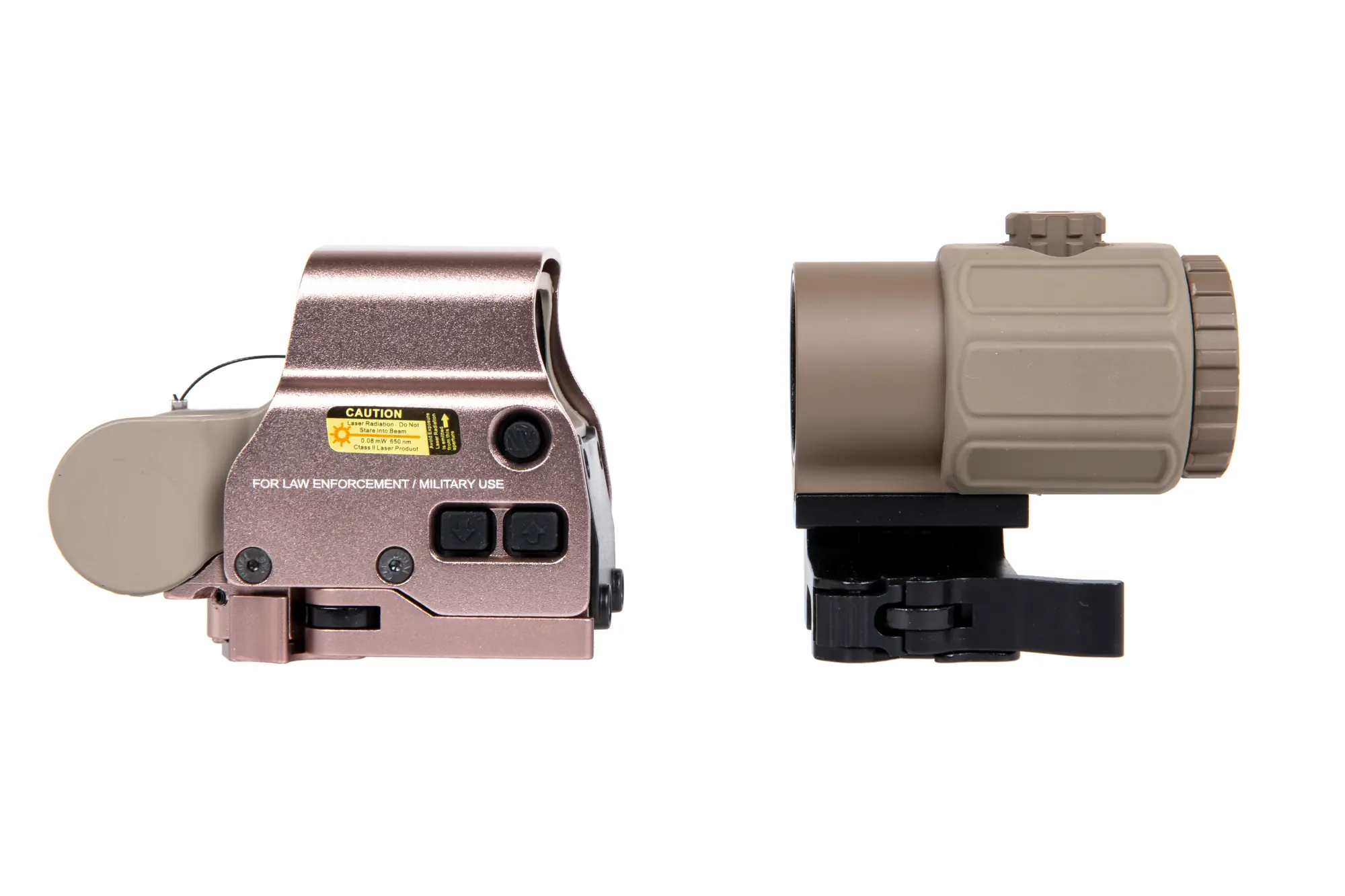 Zestaw kolimatora WADSN typu XTO z magnifierem typu T43 Dark Earth WDN-10-039052-00 asgbox.pl asgbox.pl - Zestaw kolimatora WADSN typu XTO z magnifierem typu T43 Dark Earth