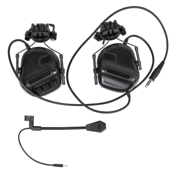 asgbox.pl - Aktywne ochronniki słuchu Wosport  HD-11 Gen. 5 Czarne